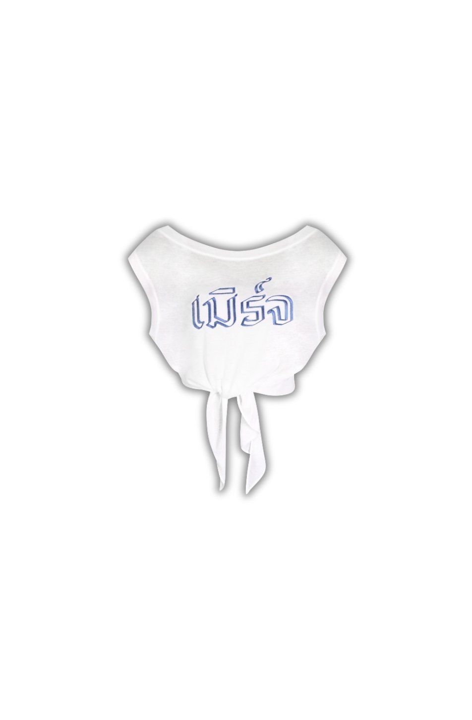 Merge Wrap Crop Top