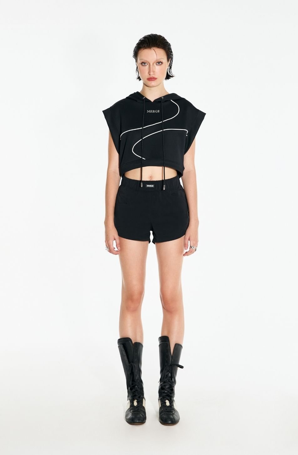 Remi Cropped Hoodie