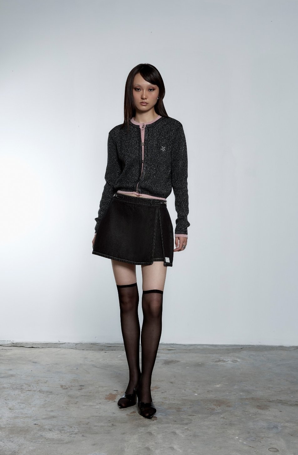 Alicety Denim Skort
