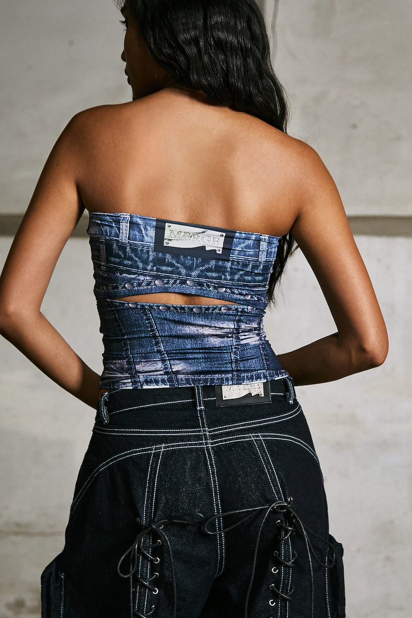 Merge Edgy Tube Top