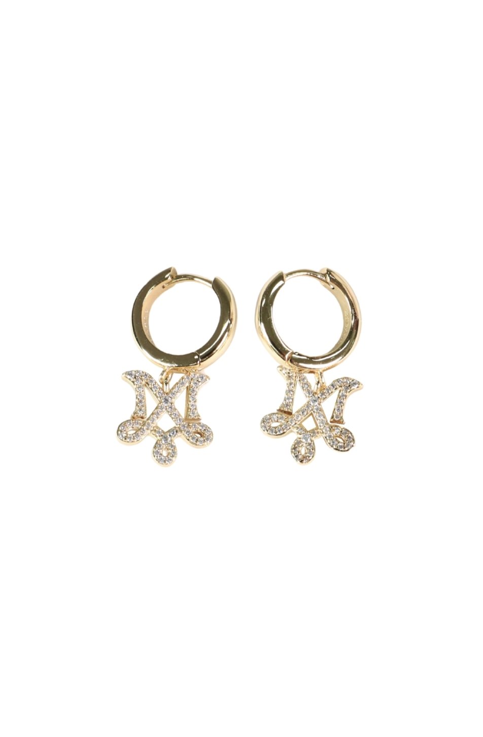 Merge Hoop Earrings (Crystal Champagne จัดส่ง 17/07)