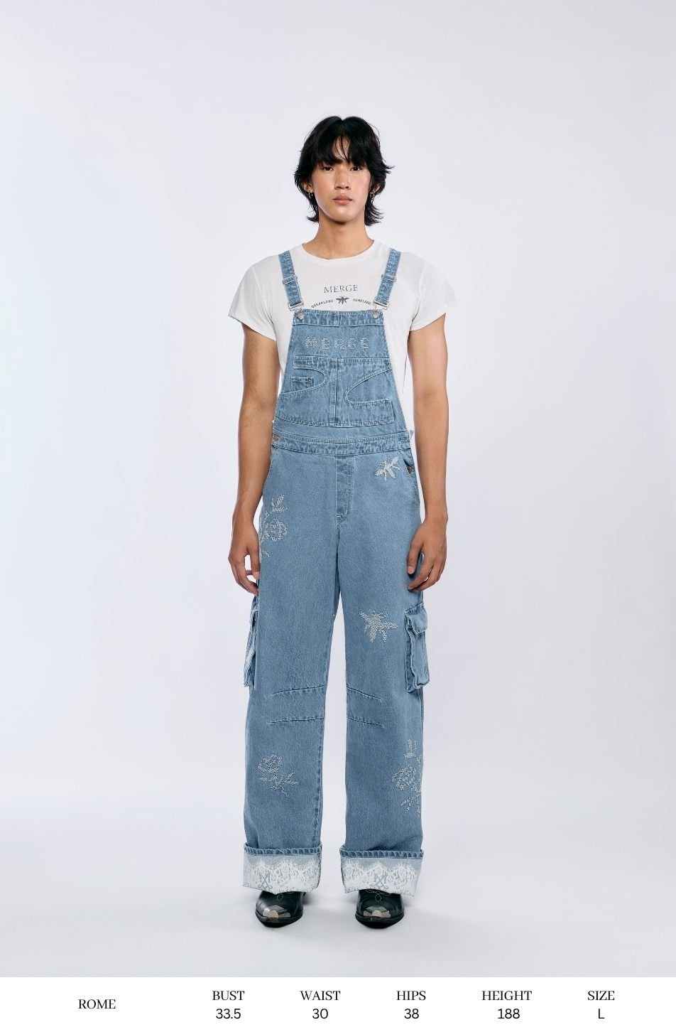 Overalls Denim Cargo (จัดส่ง 05/10)