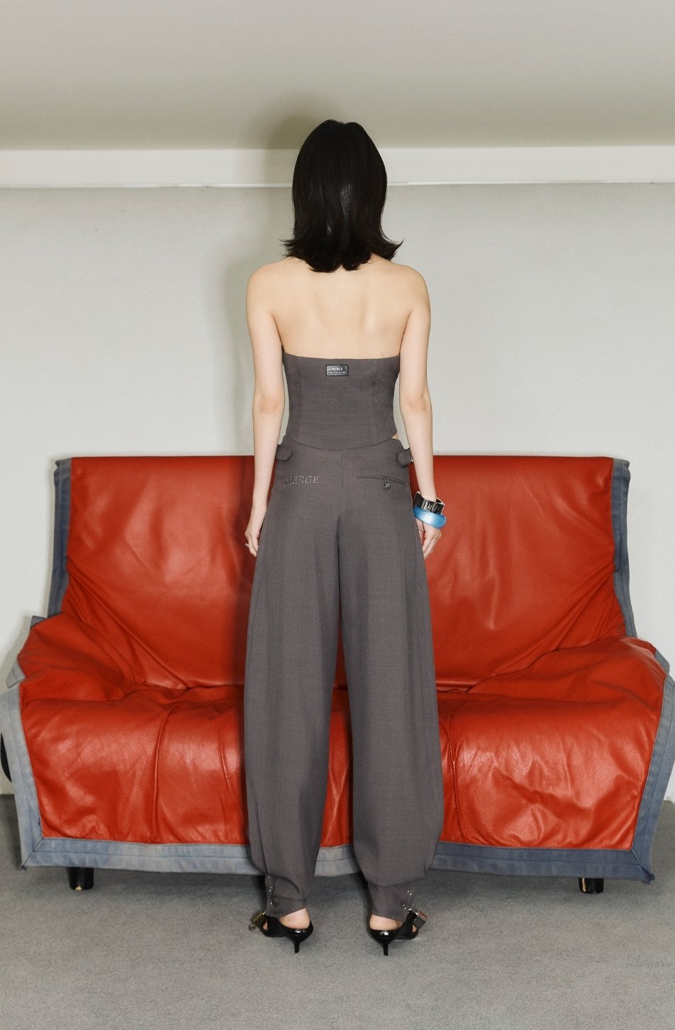 M Snap Tailor Pants