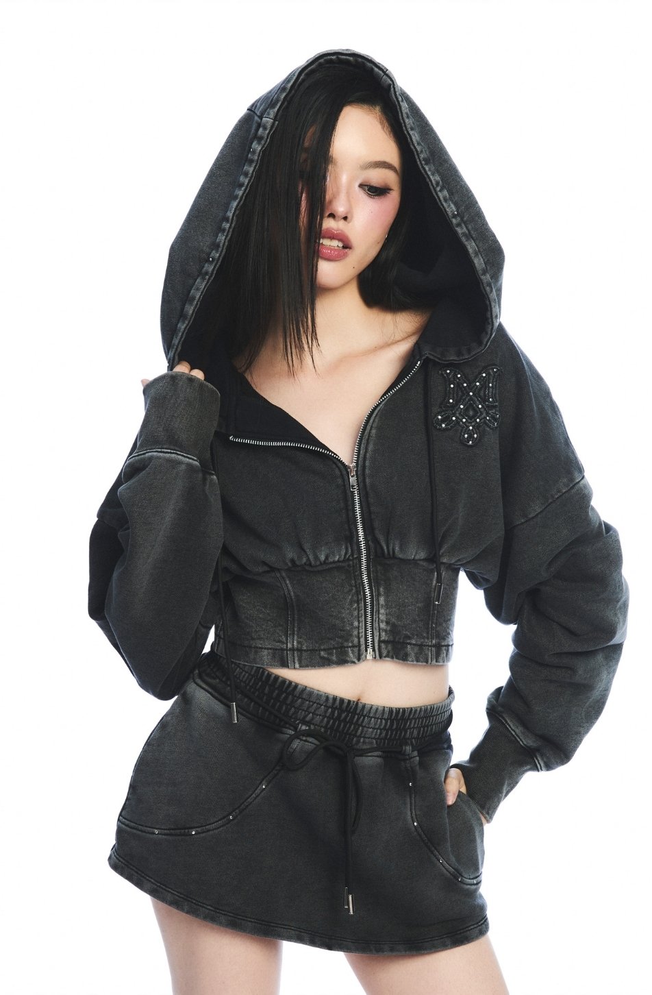Lucas Hoodie Crop 