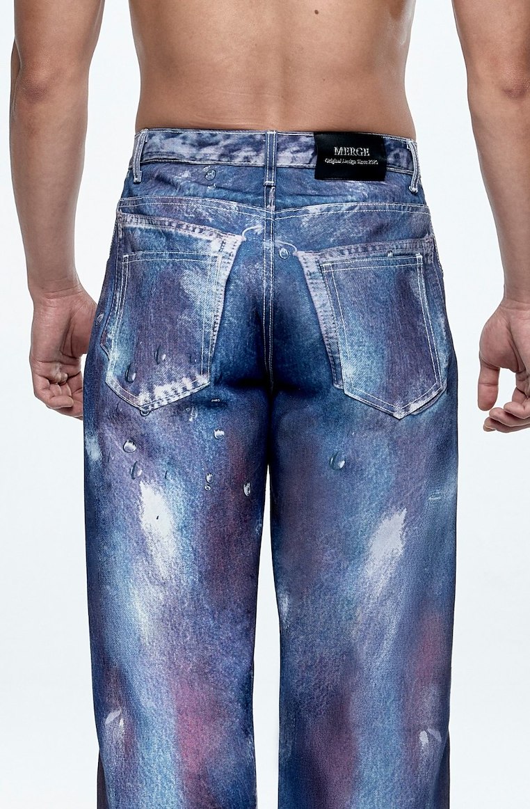 Baggy Jeans (สีใหม่จัดส่ง 07/04)