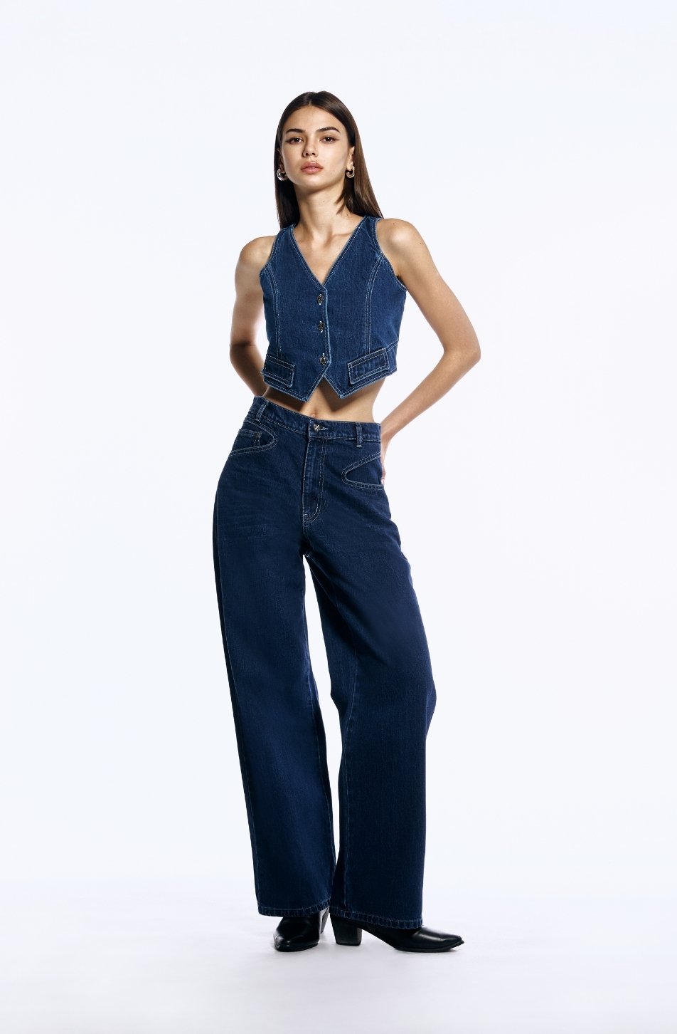 M Denim Vest