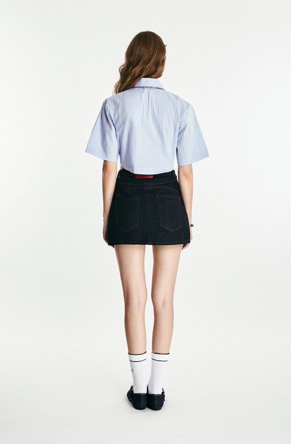 Rita Denim Mini Skirt (จัดส่ง 05/02)