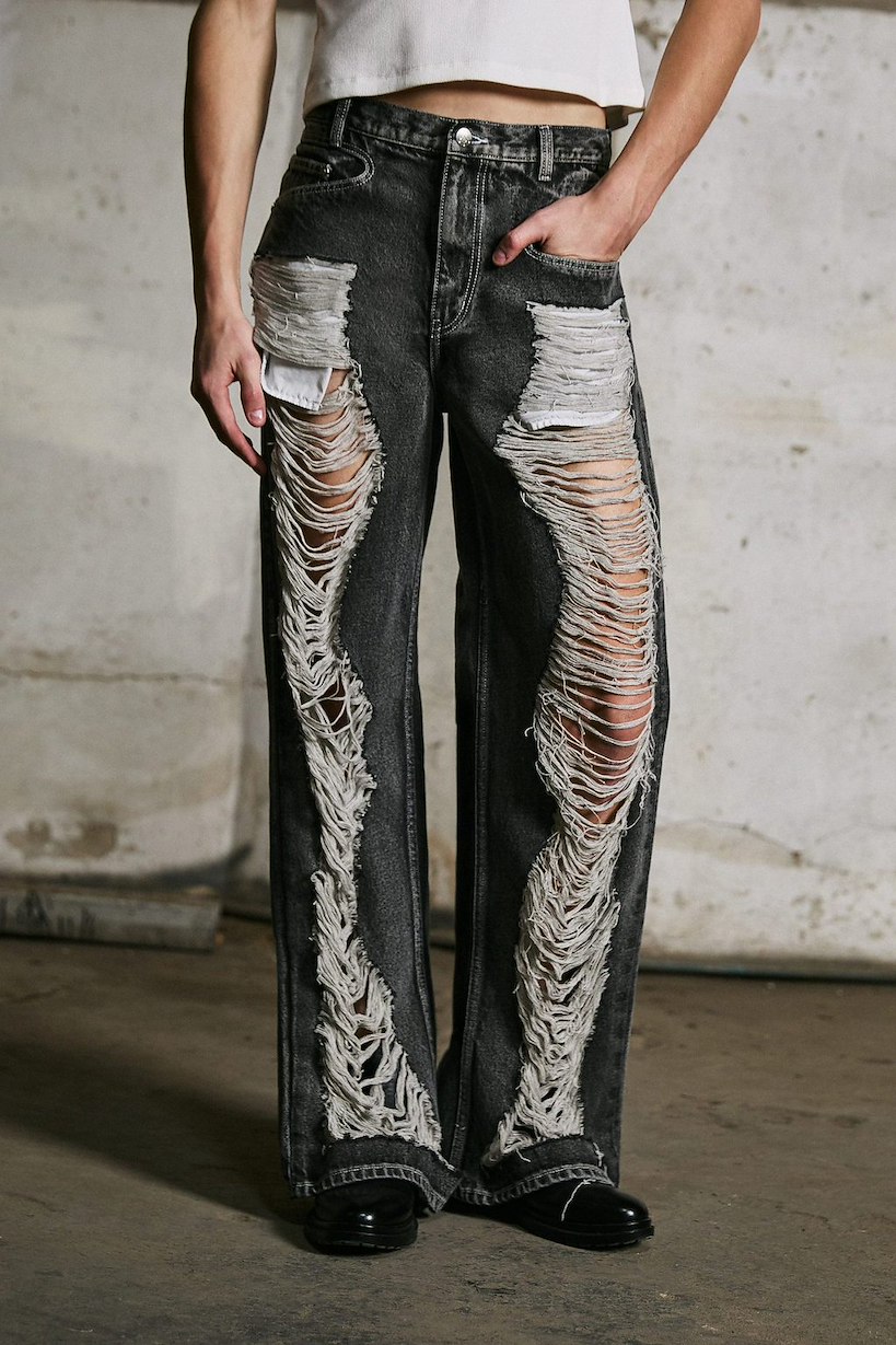 Merge Ripped Jeans