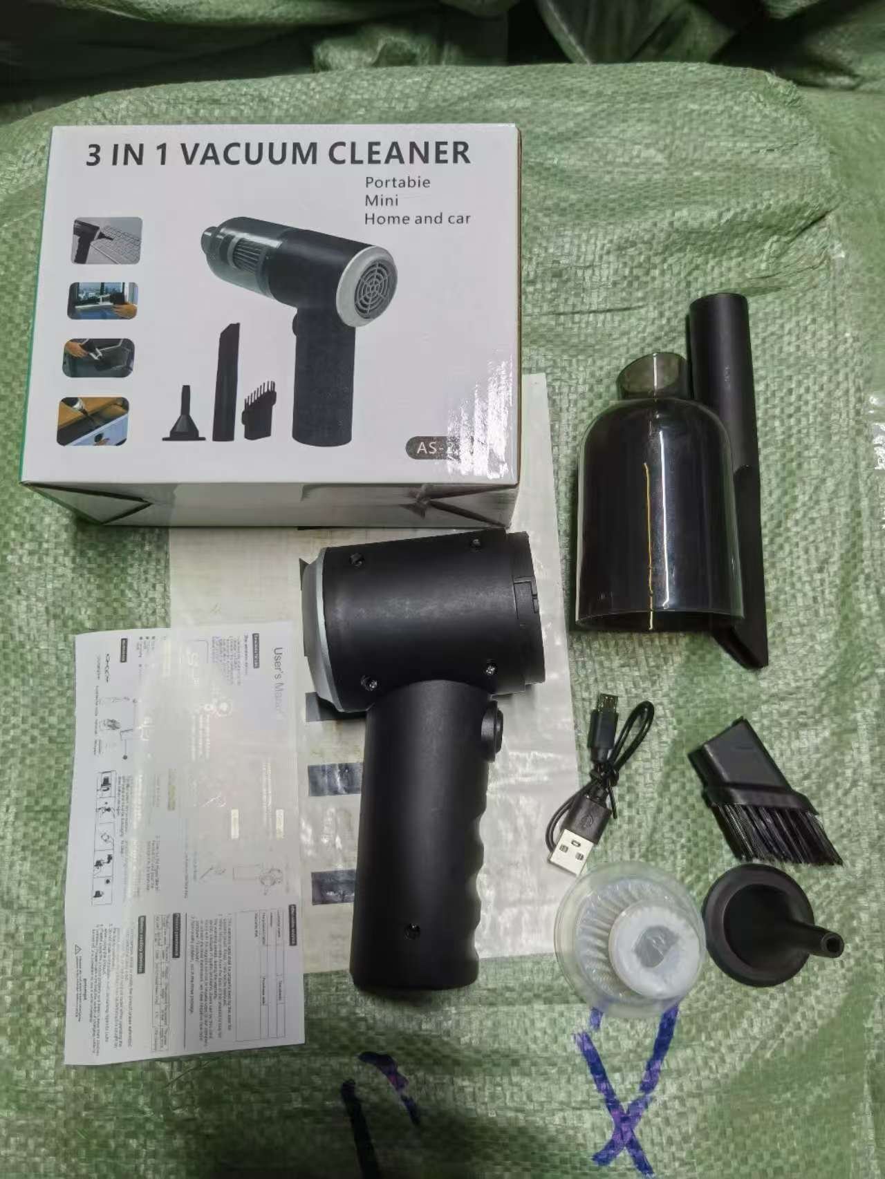 Aspirador de pó 3 em 1
