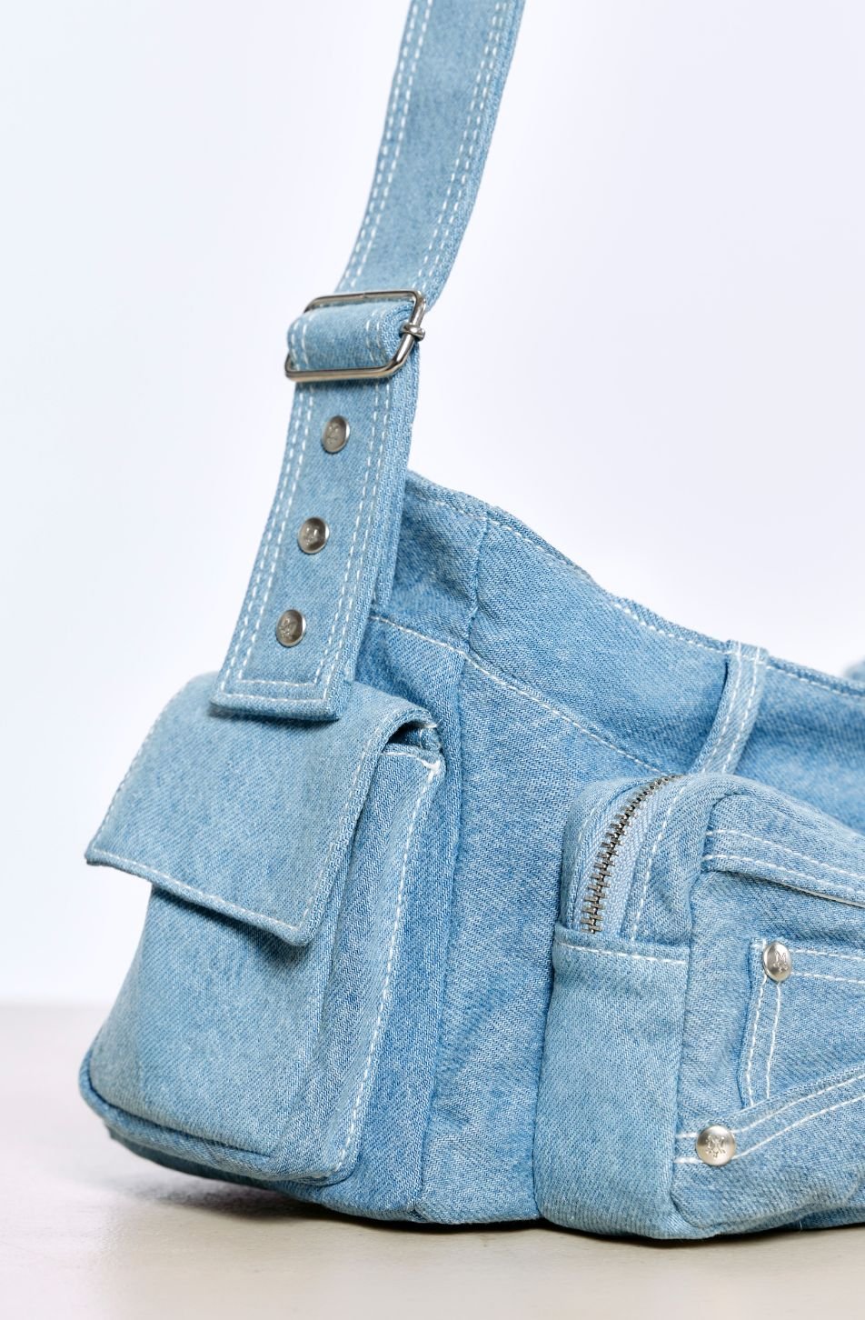 Merge Cargo Bag Denim Blue