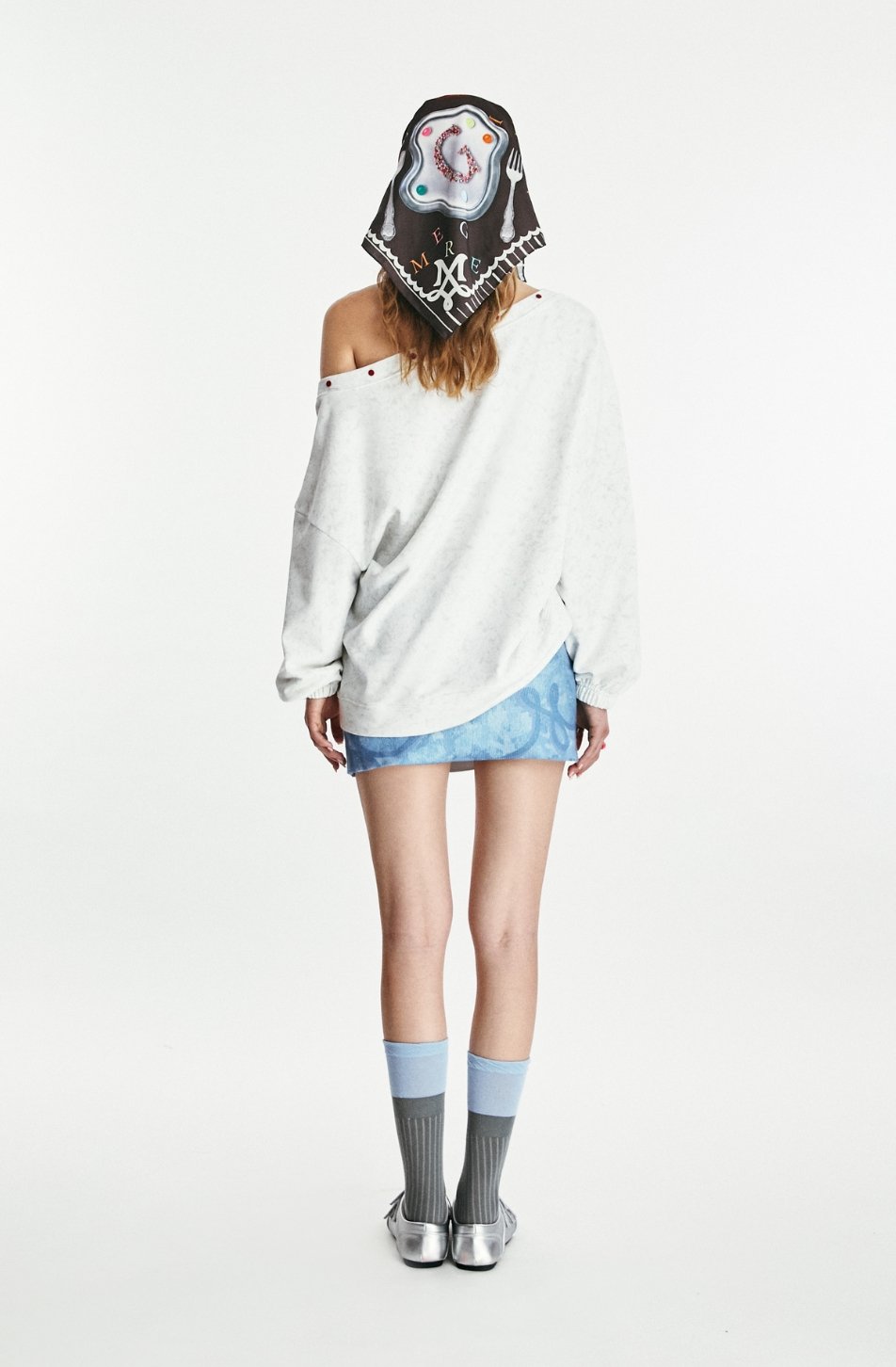 Steny Off Shoulder Sweater 