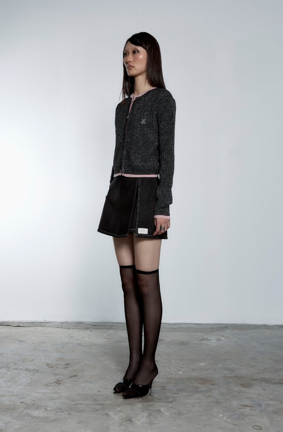 Alicety Denim Skort