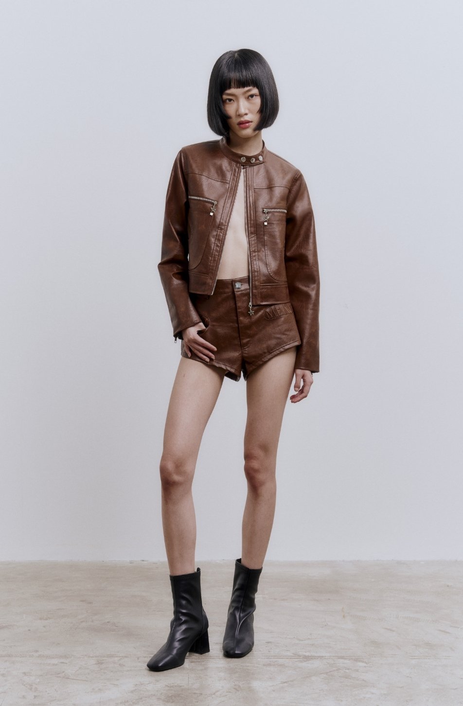 M Classic Leather Shorts