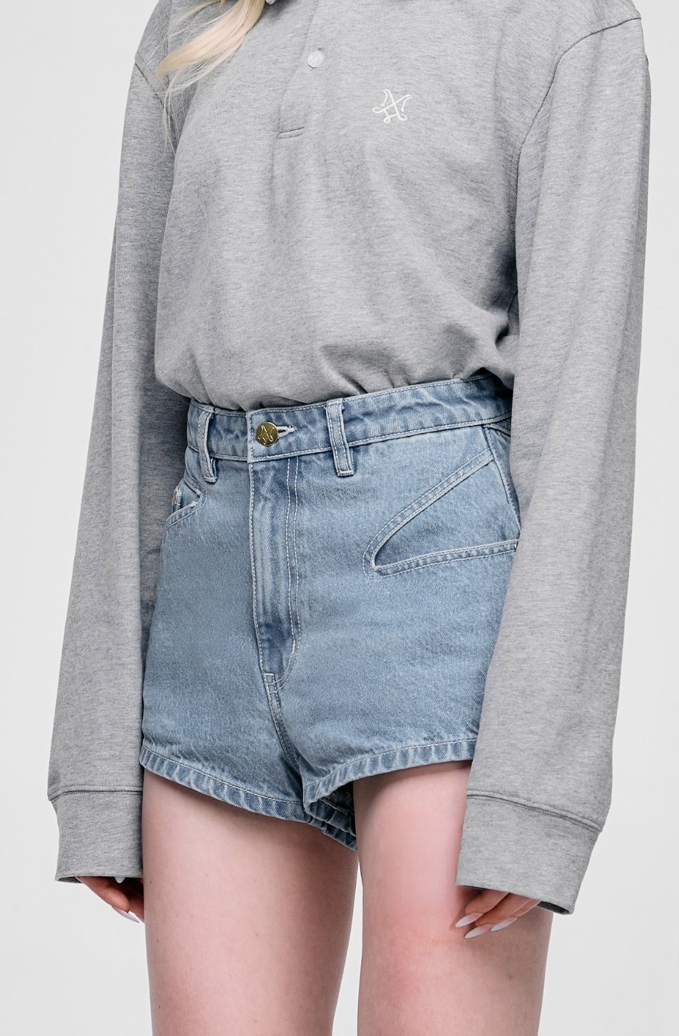 Rayleigh Denim Shorts (จัดส่ง 07/08)