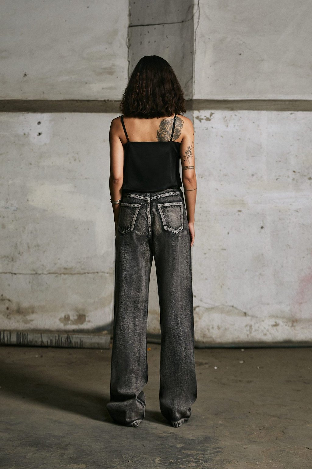 Merge Cowl Neck Strap Top