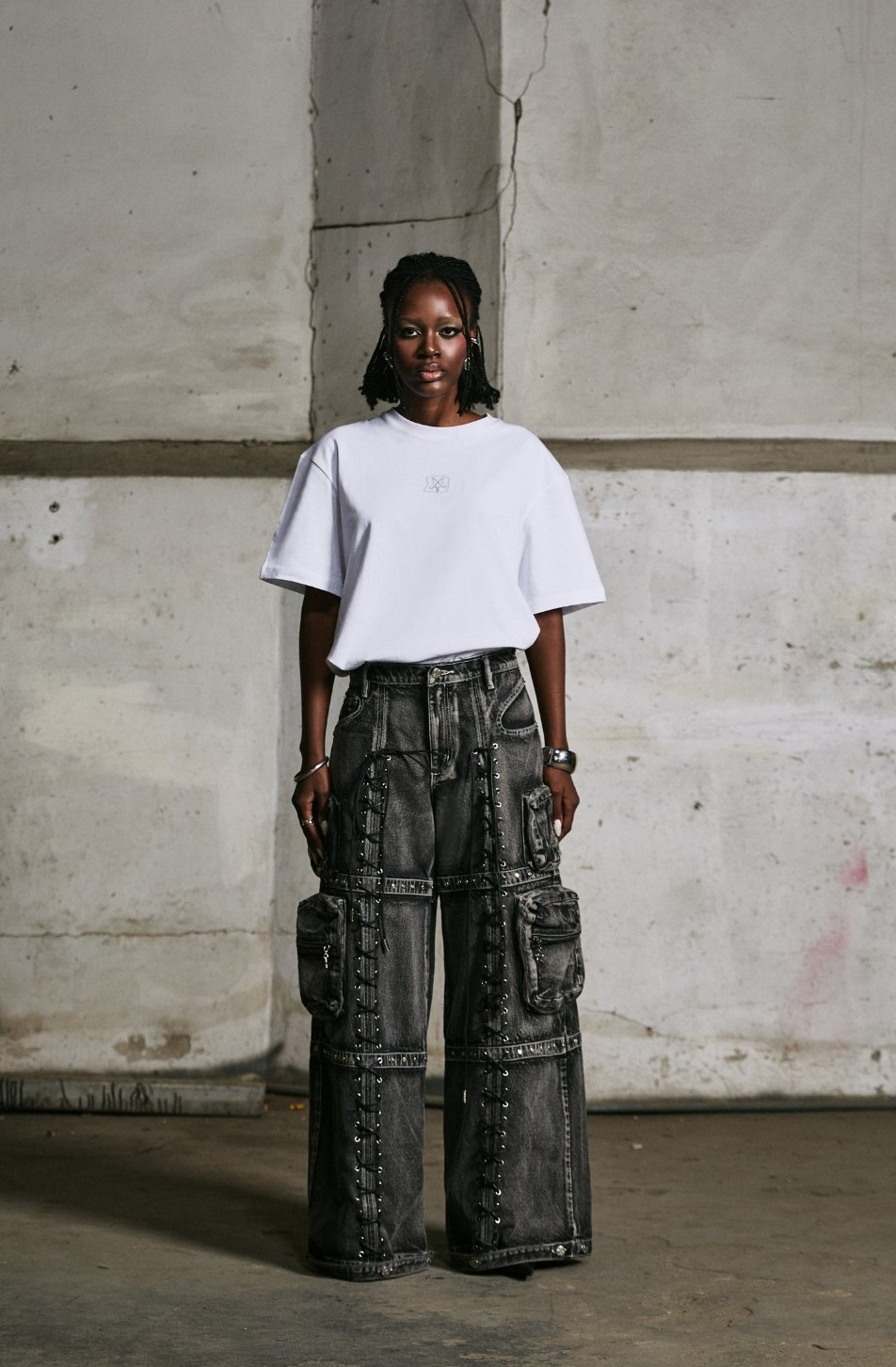 Merge Edgy Denim Cargo