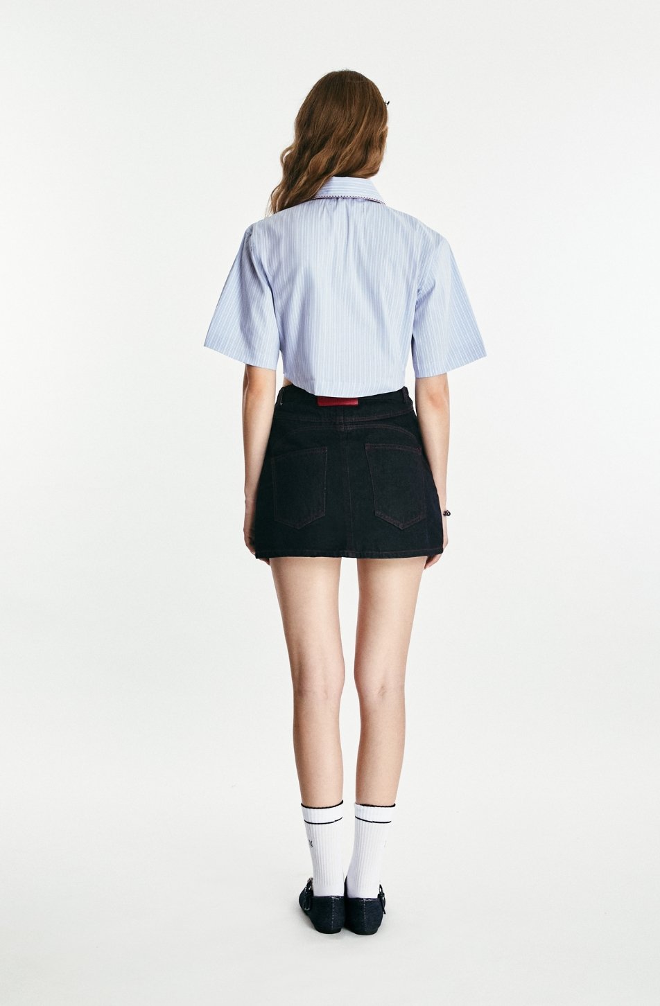 Bubble Crop Shirt (จัดส่ง 23/01)