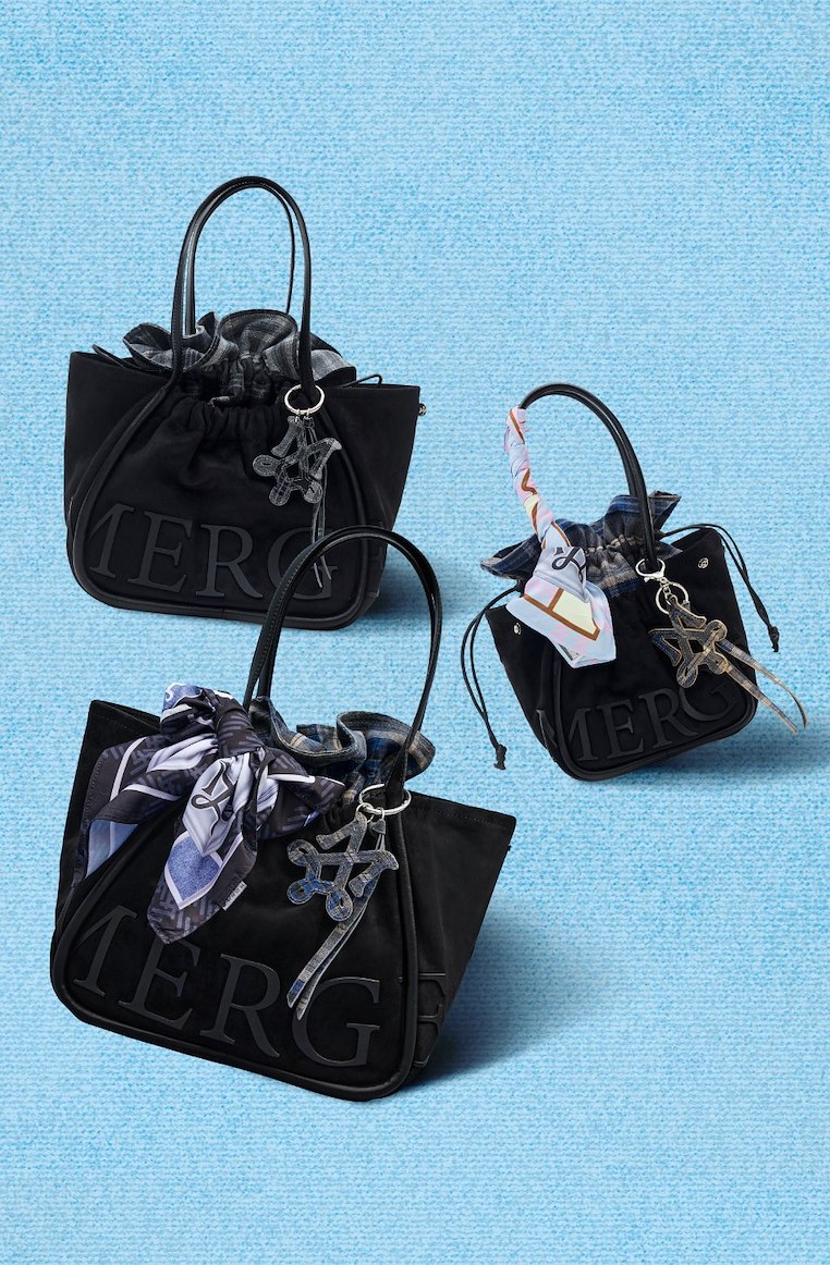 Merge A Day Bag With Heart in Medium (Ship 31 May)