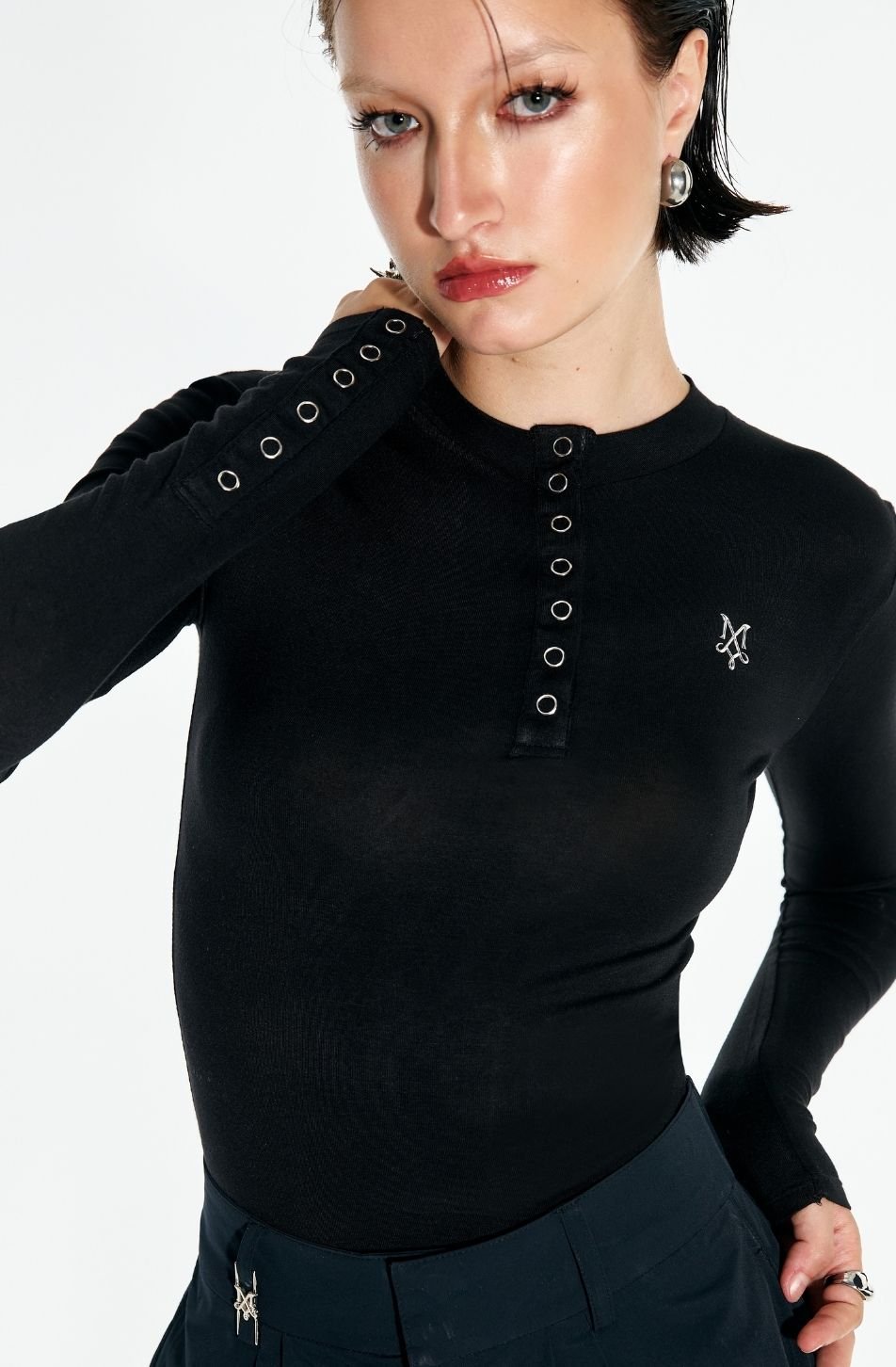 Serra Sheer Top