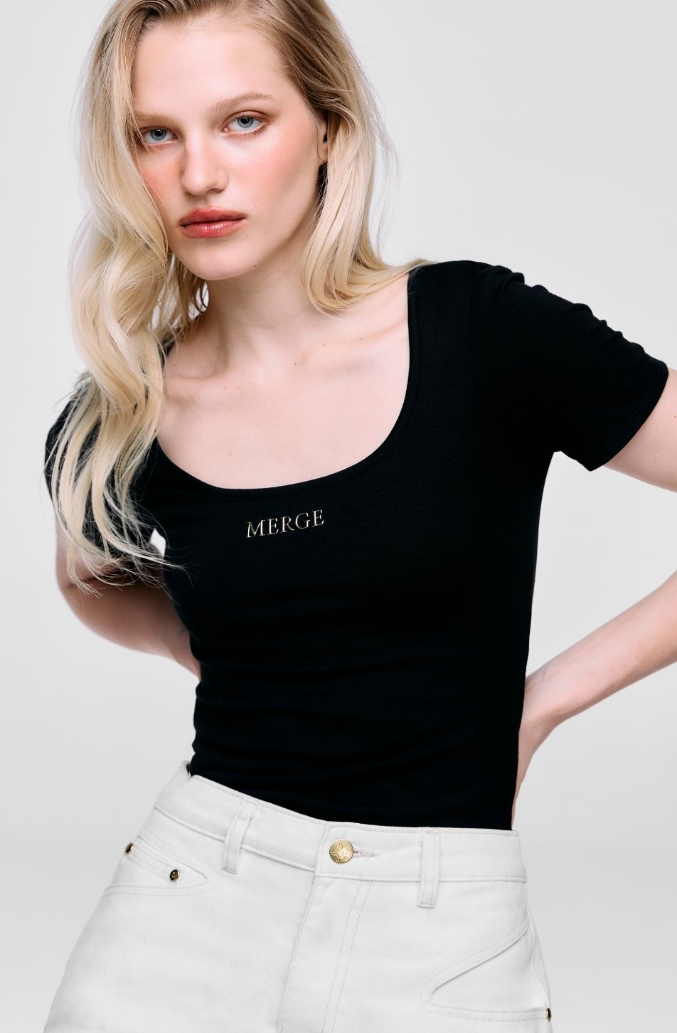 Scoop Baby Tee