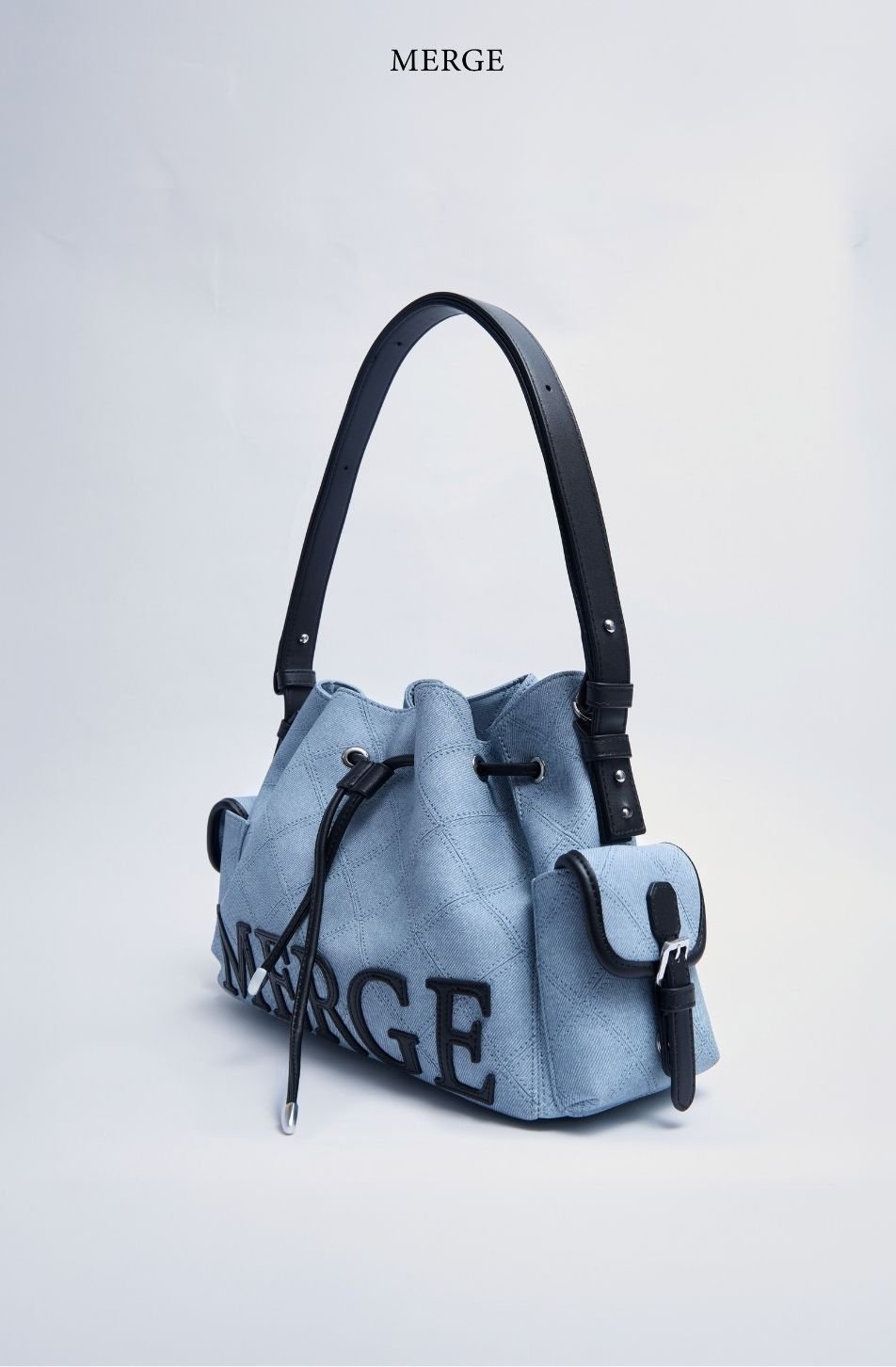 Merge On Time Bag Medium - Misty Blue (จัดส่ง 4-6 Nov)