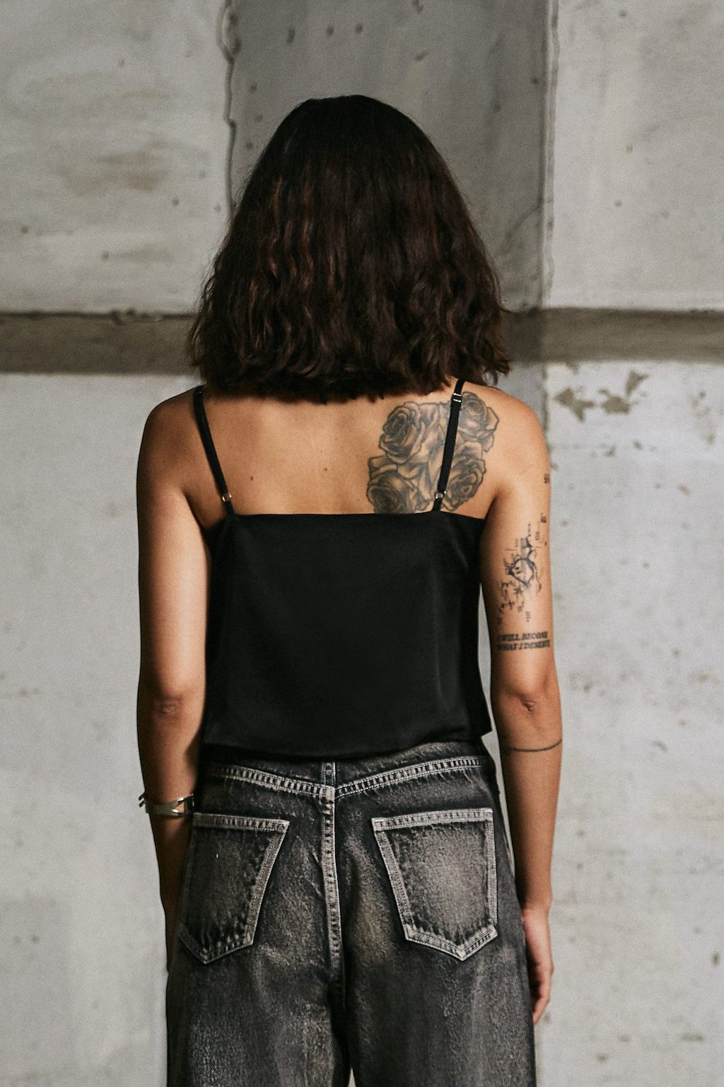 Merge Cowl Neck Strap Top