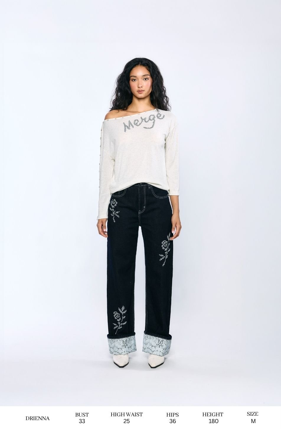 Straight Hem Jeans (จัดส่ง 29/09)