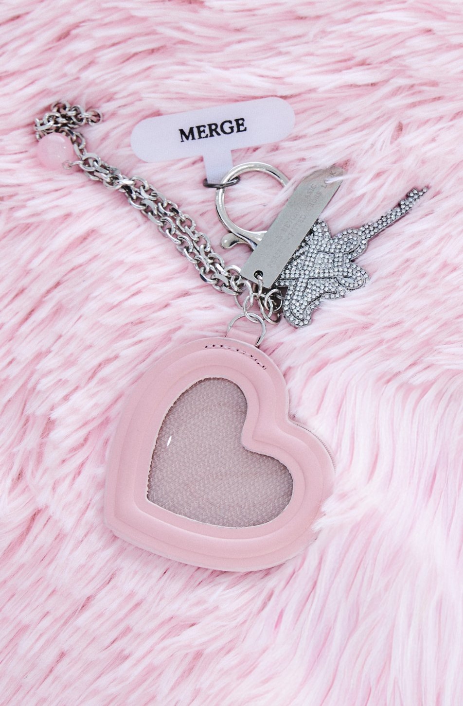 M Flex Logo Keychain