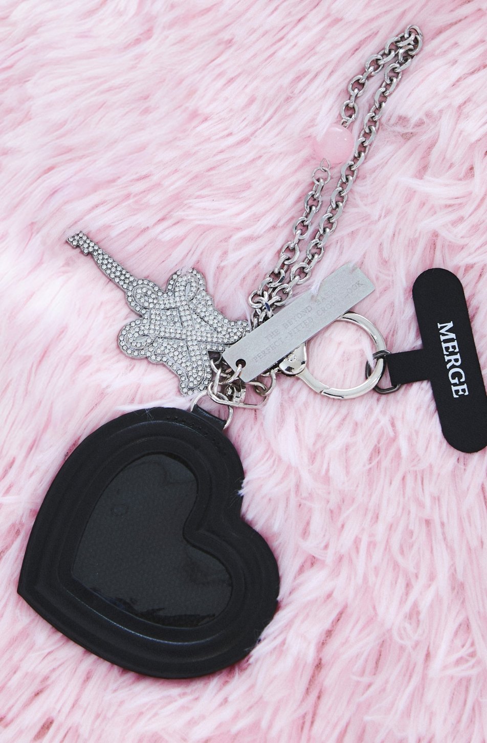 M Flex Logo Keychain
