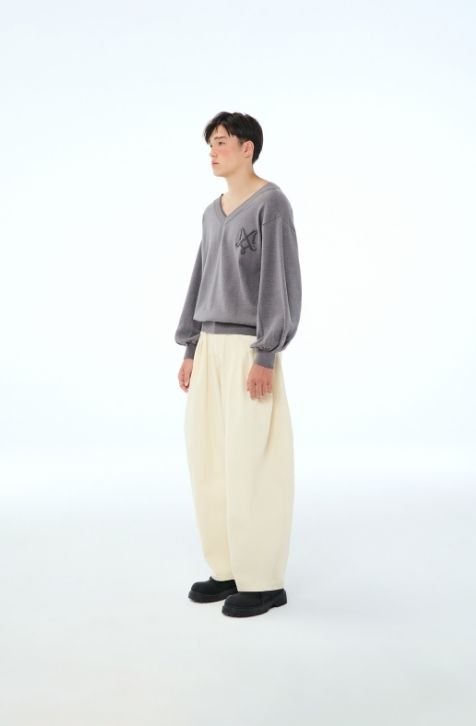 Vee Knit Sweater