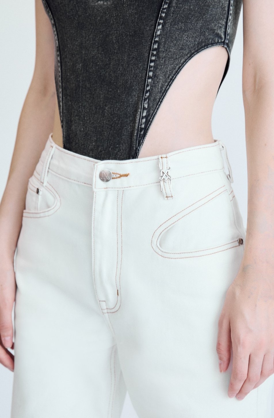 Merge Cropped Slim Jeans 