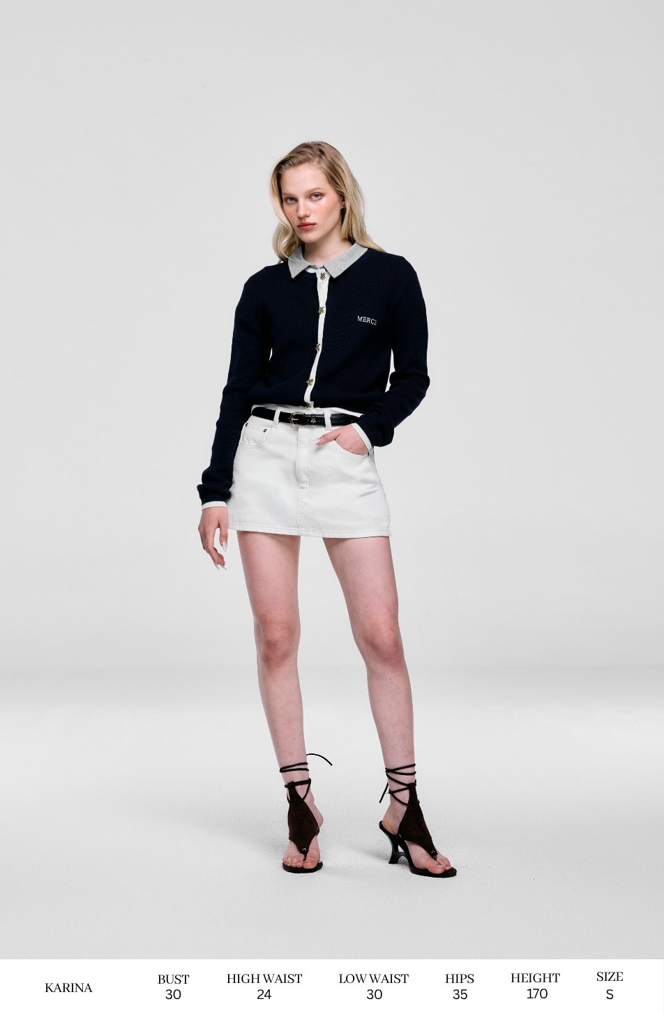 Crossy Knit Cardigan (จัดส่ง 15/08)