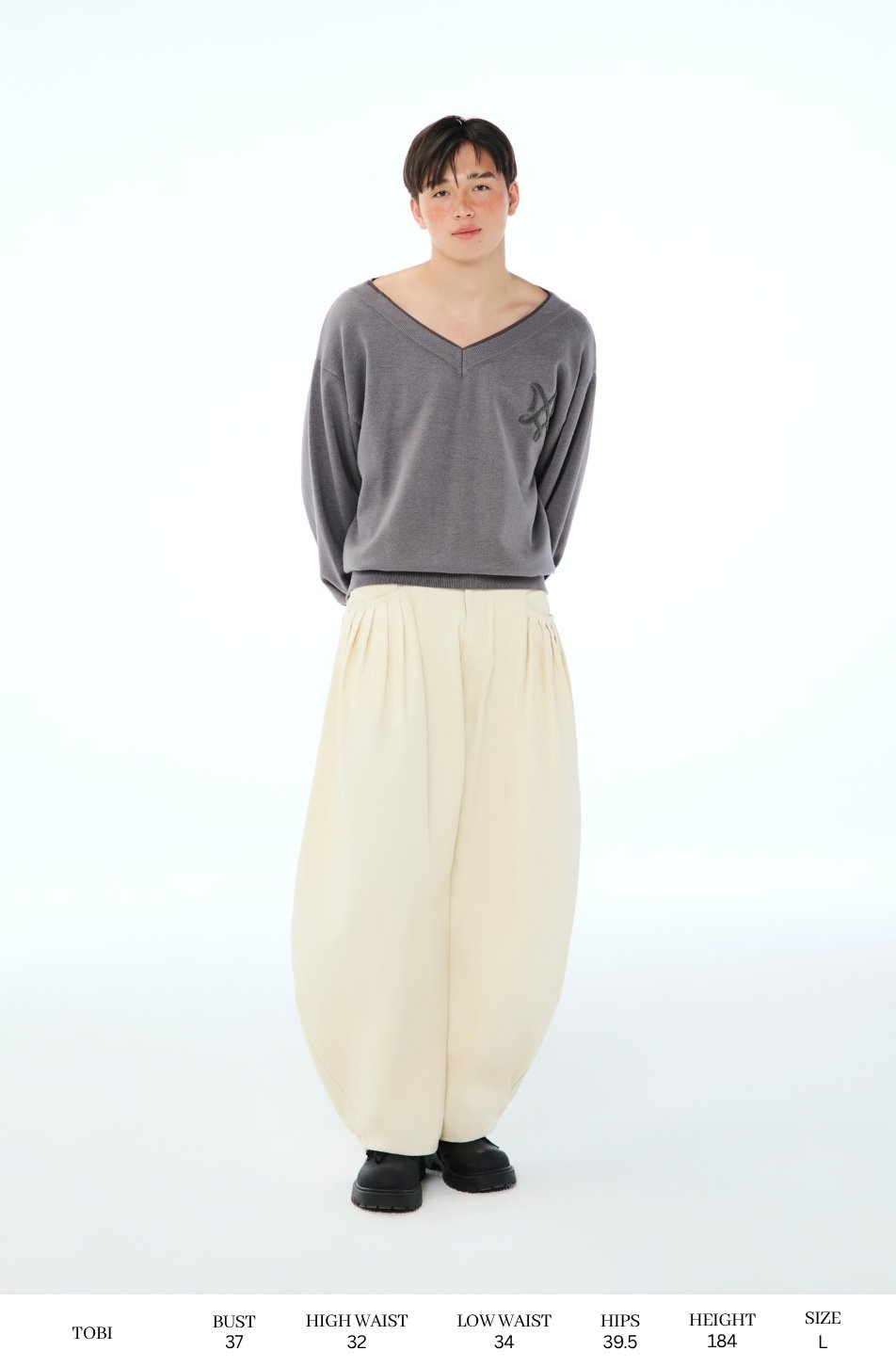 Vee Knit Sweater