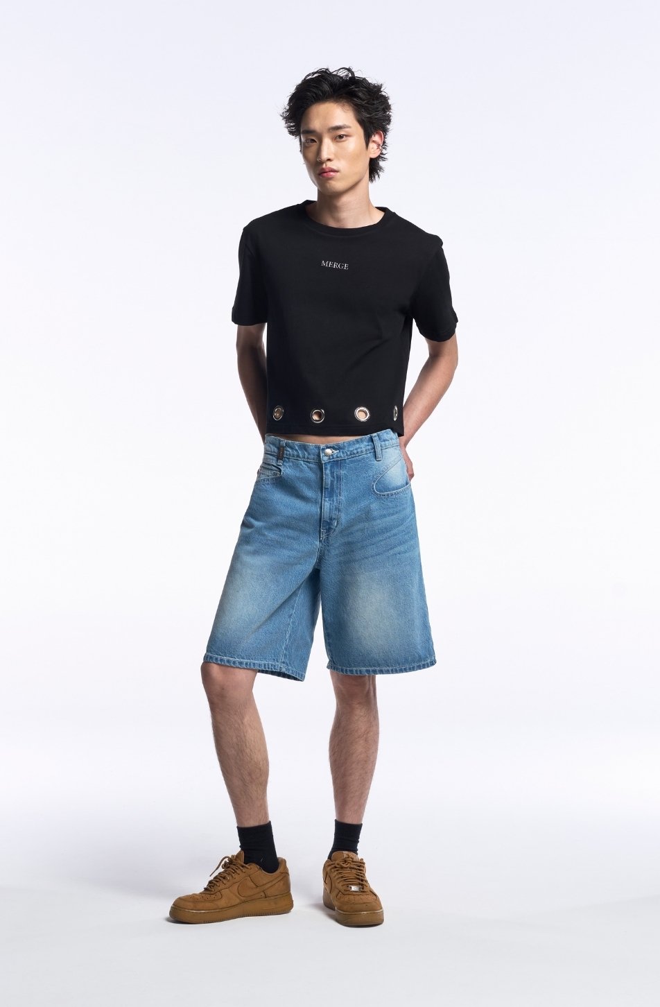 Demna Denim Jorts Basic Color