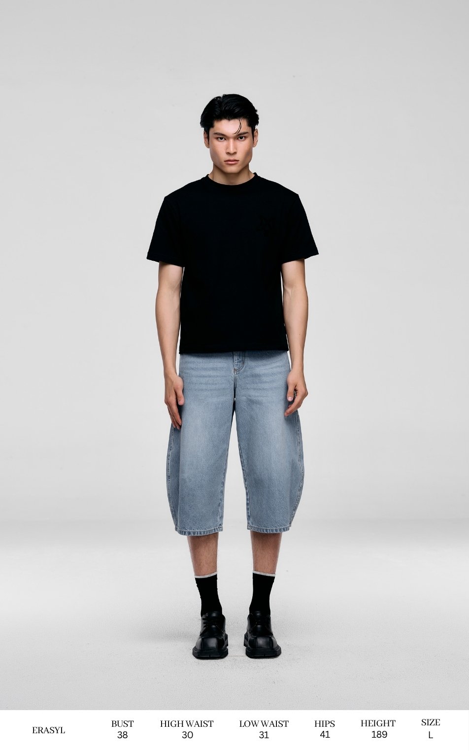 Barrel Denim Jorts (จัดส่ง 30/07)