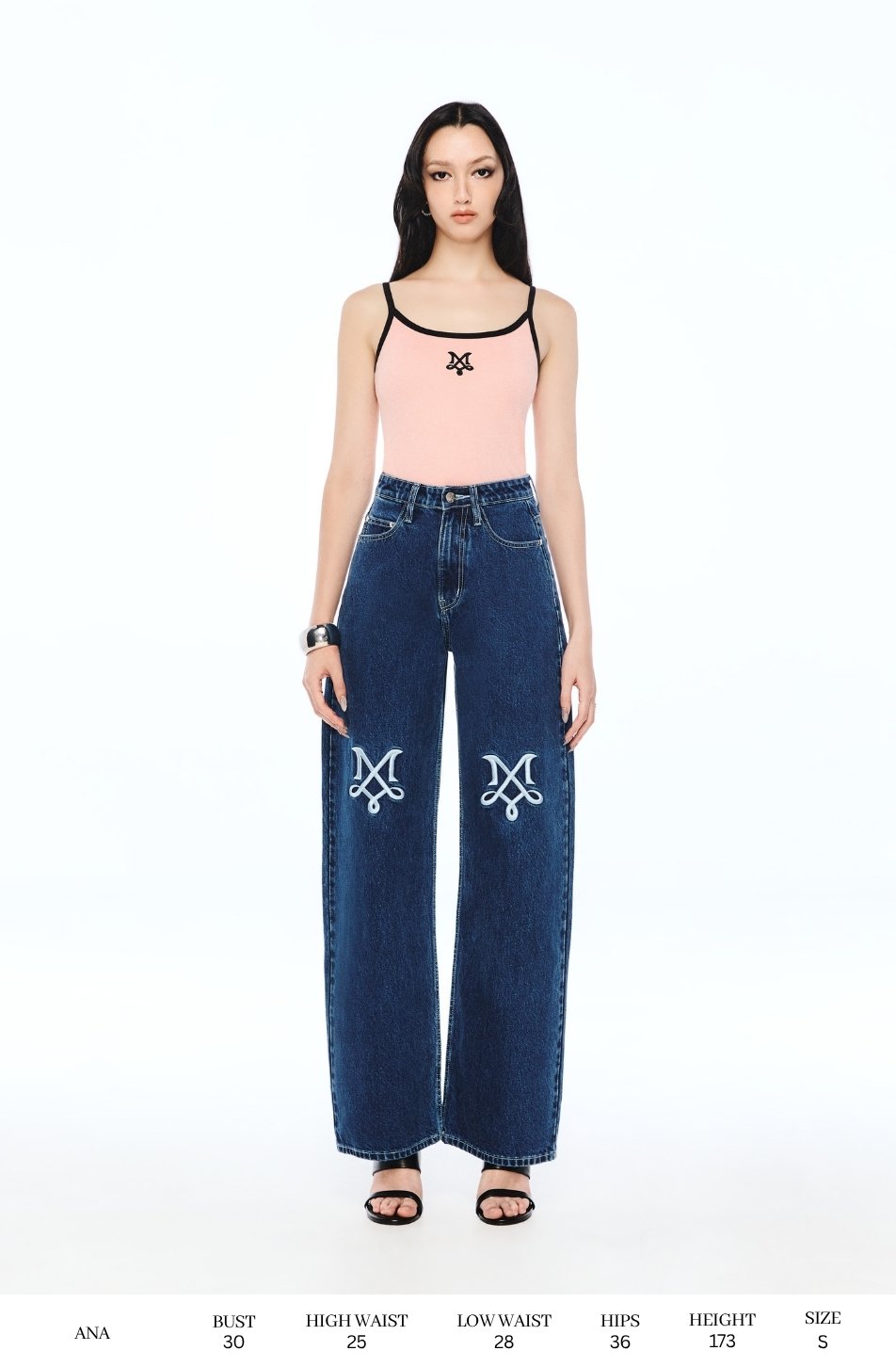 Signature Curve Jeans (Mid Waist) (จัดส่ง 10/06)